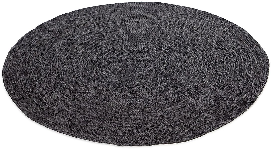 carpetfine Teppich »Nele Juteteppich Naturfaser«, rund, 6 mm Höhe, geflocht günstig online kaufen
