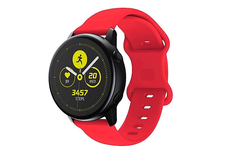 Cadorabo Smartwatch-Armband, Ersatzarmband 20mm Samsung Galaxy Watch 42mm / günstig online kaufen