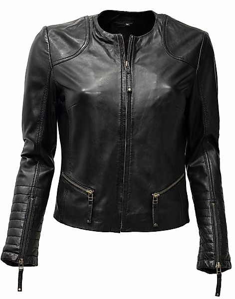 Zimmert Leather Lederjacke Bini washed Lammnappa, günstig online kaufen