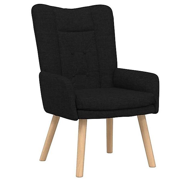 vidaXL Sessel Sessel Schwarz 63 x 67 x 94 cm Stoff und Sperrholz (1-St) günstig online kaufen