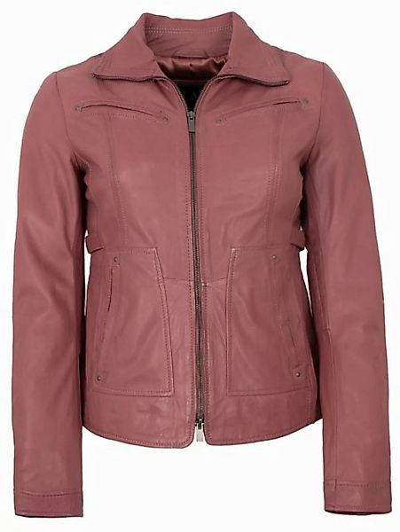 Jilani Lederjacke Violetta Jilani - Damen Lederjacke Lammnappa rose günstig online kaufen