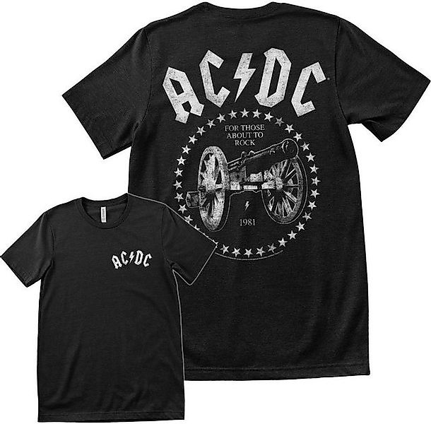 AC/DC T-Shirt For Those About To Rock T-Shirt günstig online kaufen