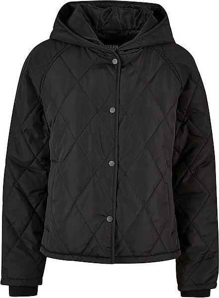 URBAN CLASSICS Steppjacke Ladies Oversized Diamond Quilted Hooded Jacket günstig online kaufen