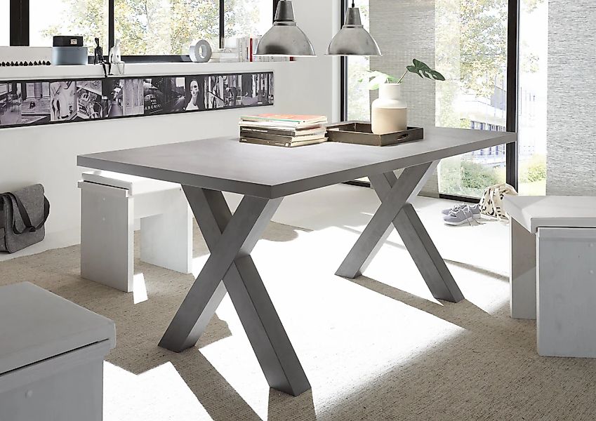 Mäusbacher Esstisch »Mister, TOPSELLER!« OTTOS Choice, Gestell in X-Form günstig online kaufen