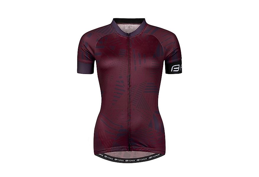 FORCE Radtrikot Trikot FORCE SHARD LADY kurzarm, Bordeaux %%%* günstig online kaufen
