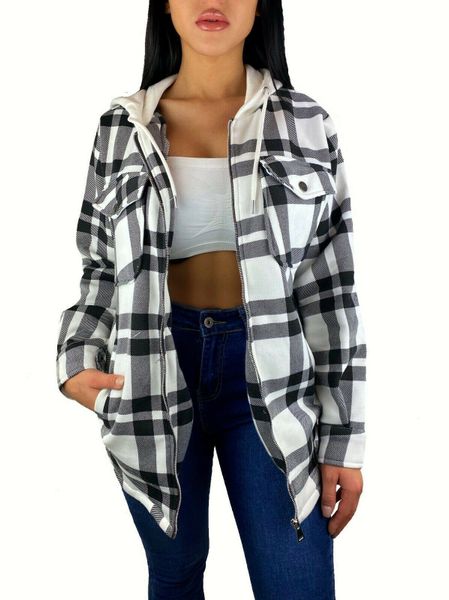 Worldclassca Karohemd Worldclassca DAMEN HEMDJACKE KARIERT günstig online kaufen