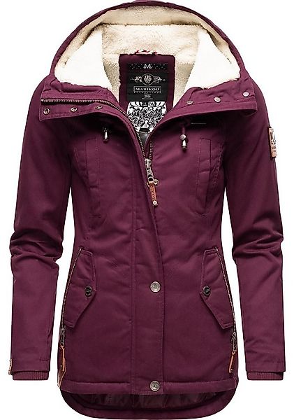 Marikoo Winterjacke Bikoo sportliche Damen Outdoor Baumwolljacke mit Kapuze günstig online kaufen
