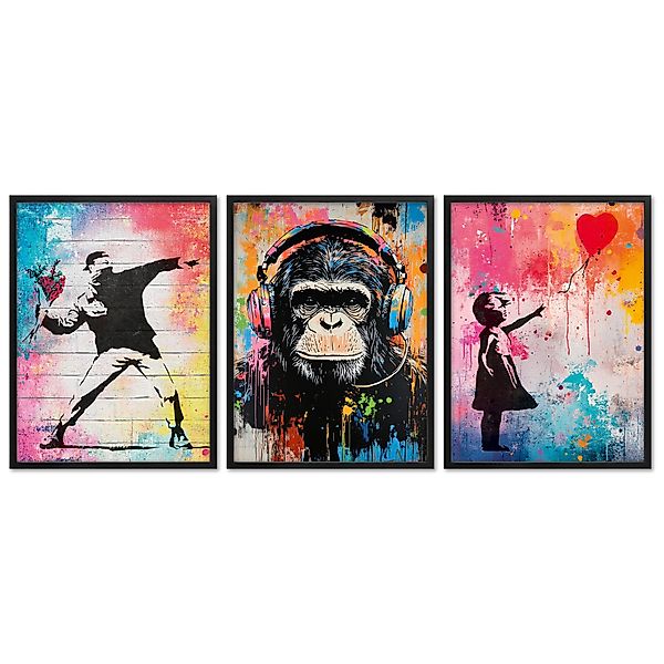 ARTFAVES Bilder-Collage Poster Set - Colorful günstig online kaufen