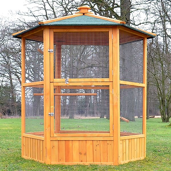 Zooprinz Vogelhaus Vogelvoliere Maxi Wetterfest Winterfest, günstig online kaufen