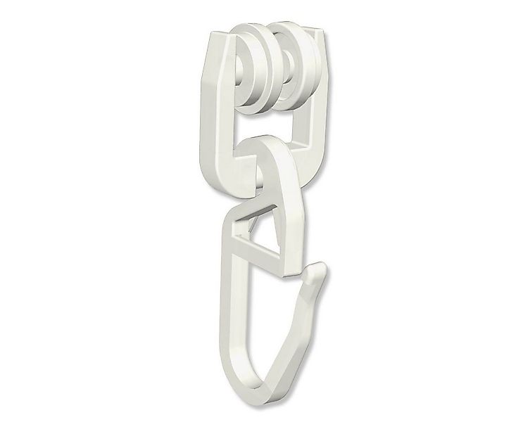 INTERDECO Gardinengleiter T-Laufrollen, für T-Laufschienen, (Stück, 100-St. günstig online kaufen