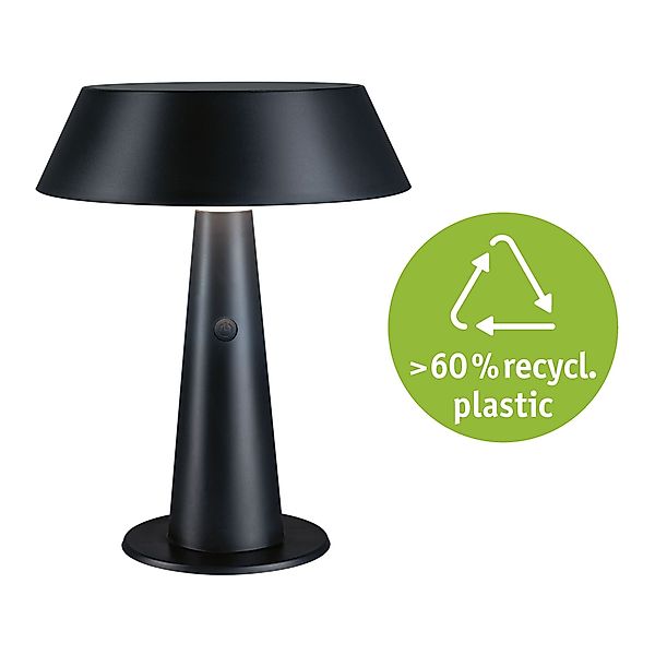 Paulmann "Solar LED Tischleuchte Soala 2700K 165lm 2,1W Anthrazit" günstig online kaufen