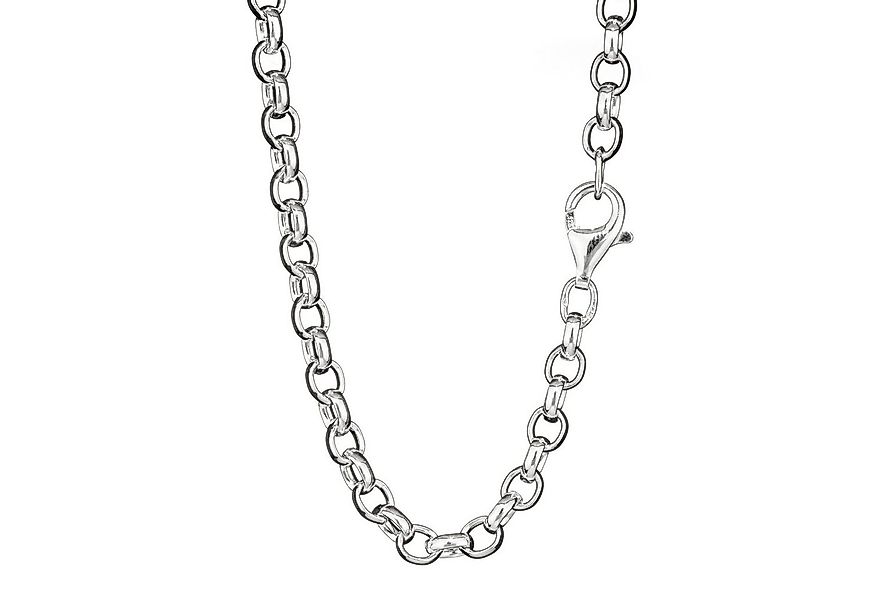 NKlaus Silberkette Silberkette 42cm Erbskette oval 925 Sterling Silbe (1 St günstig online kaufen