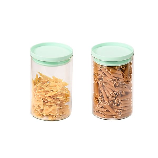 Aufbewahrungsgläser mit Deckel 2er Set KESPER Mint günstig online kaufen