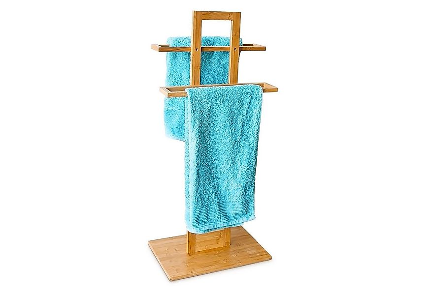 relaxdays Handtuchständer Bambus günstig online kaufen