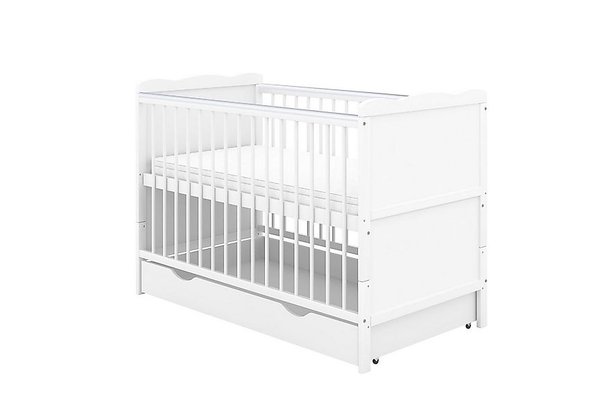 Baby-Delux Komplettbett Babybett Jack Schublade Komplettset, 11-tlg., Kinde günstig online kaufen