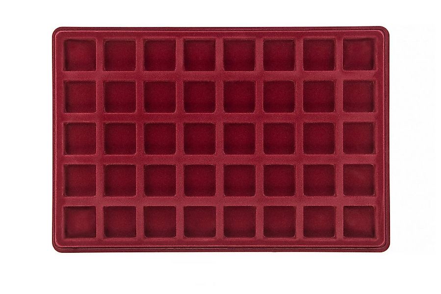 MC.Sammler Aufbewahrungsbox MC.Sammler Münztableau mit Schutzdeckel, Münzko günstig online kaufen