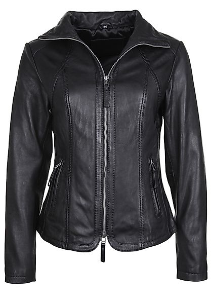 7eleven Lederjacke GRACE (1-St) mit geschwungenen günstig online kaufen