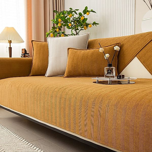 NUODWELL Sofahusse Sofabezug,Rutschfester Sofaschoner Ecksofa 1/2/3/4-Sitze günstig online kaufen