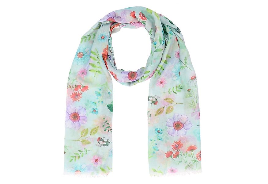 halsüberkopf Accessoires Modeschal Mille Fleur, zarter Blumenprint günstig online kaufen