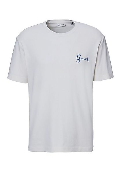Gant T-Shirt SEASONAL GRAPHIC TSHIRT Mit großem Rückenprint günstig online kaufen