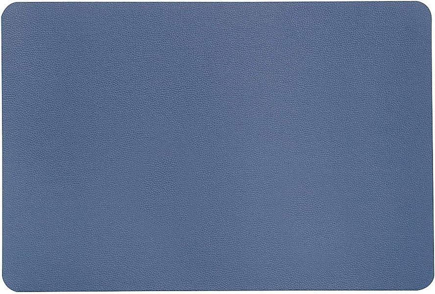 KESPER® Platzset Platzset, Tischset Lederoptik blau günstig online kaufen