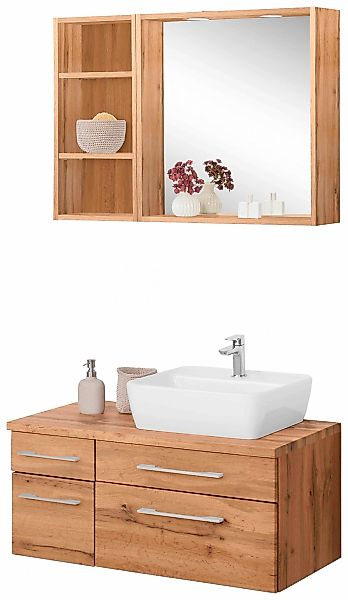 welltime Badmöbel-Set "Davos" 3 Stk. tlg. günstig online kaufen