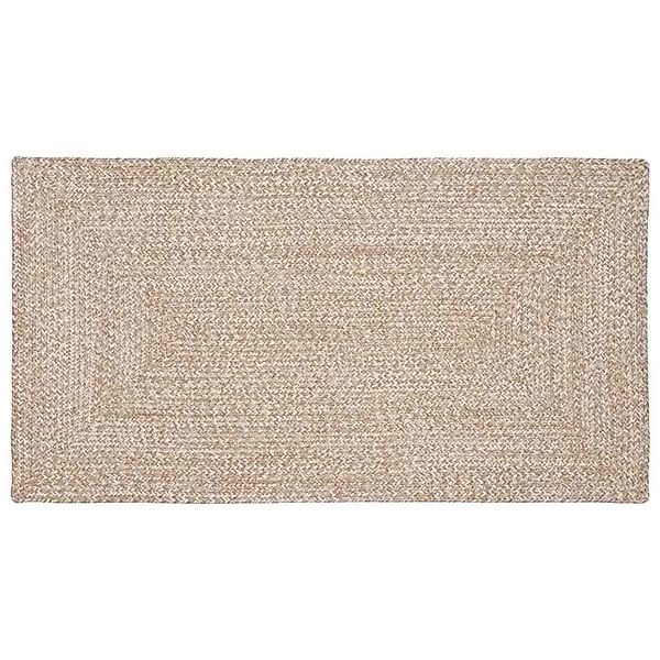 vidaXL Bereichsteppich Braun 80 x 150 cm Jute 42010471 günstig online kaufen