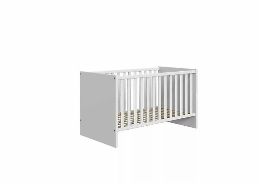 Babybett 70x140 mit Schlupfsprossen BILLUND von WIMEX weiß günstig online kaufen