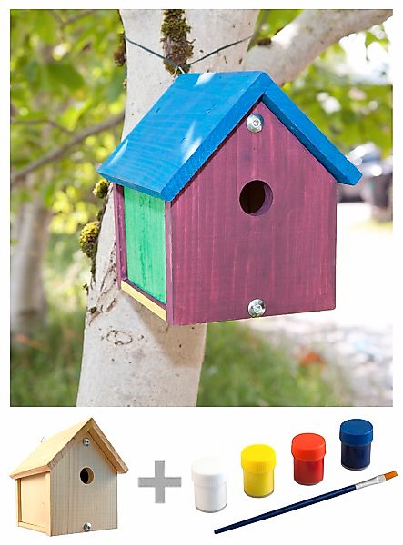Windhager Nistkasten "Bausatz Robin" BxTxH: 16,2x12,4x22,5 cm günstig online kaufen