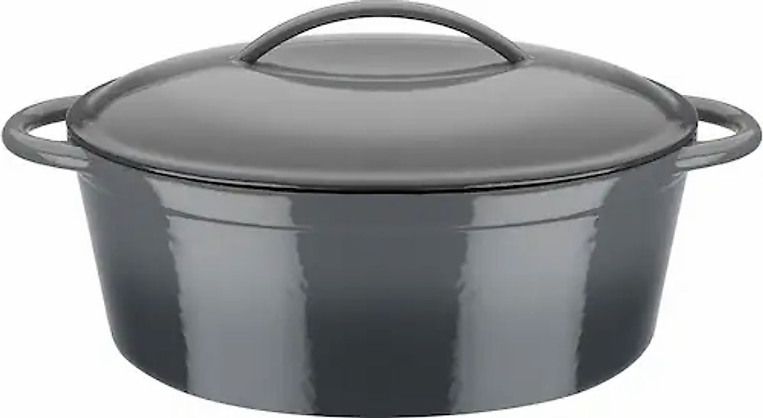 GSW Bräter »grey« Gusseisen 1 Stk. tlg. 7 Liter, Induktion günstig online kaufen