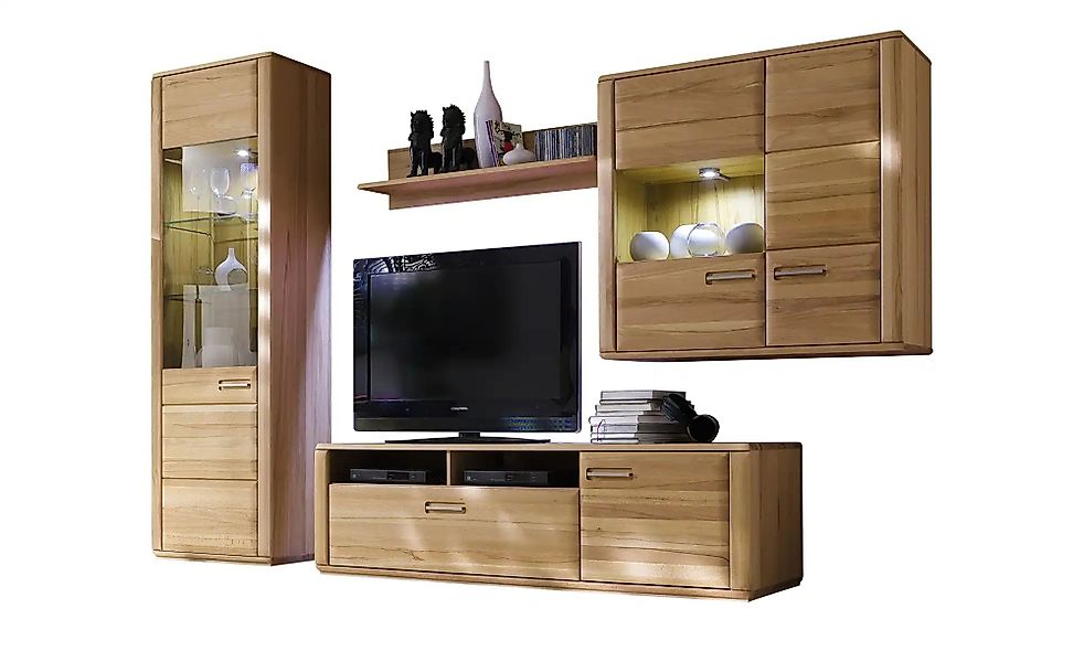 Woodford Wohnwand  Dio ¦ holzfarben ¦ Maße (cm): B: 300 H: 209 T: 51.0 Komm günstig online kaufen