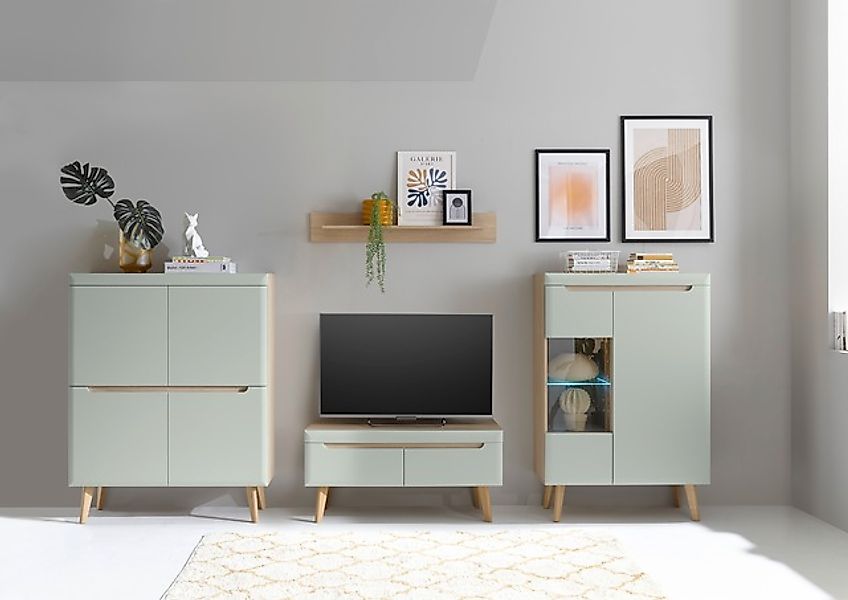 INOSIGN Wohnwand »Torge, Anbauwand, Schrankwand, Mediawand, Wohnzimmer-Set« günstig online kaufen