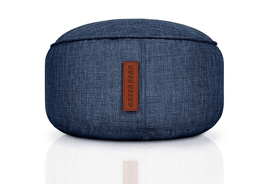 Green Bean Pouf Home-Linen Pouf (Sitzsack-Hocker 25x45cm mit EPS-Perlen Fül günstig online kaufen