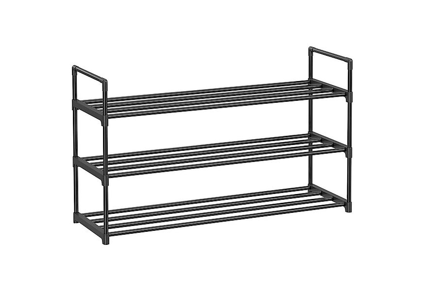 SONGMICS Schuhregal Schuhaufbewahrung, Schuhregal 2/3/5/10 Ebenen, Schuhstä günstig online kaufen