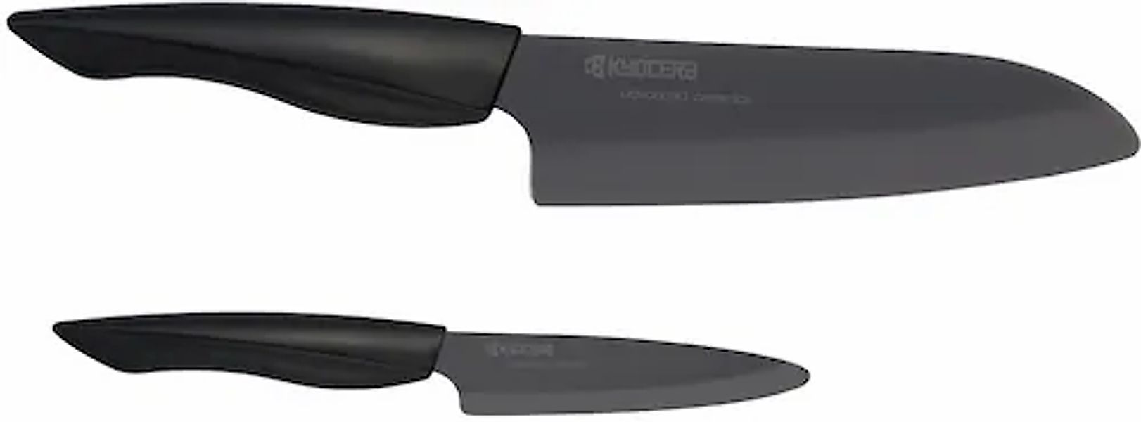 KYOCERA Messer-Set »SHIN« Gemüse-/Santokumessser, extrem scharfe Klinge, Zi günstig online kaufen