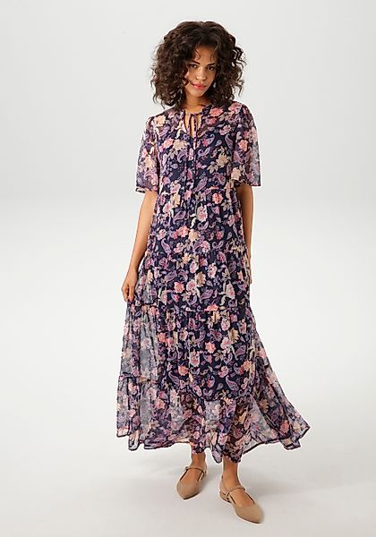 Aniston CASUAL Sommerkleid, mit fantasievollem Blumen- und Paisley-Druck günstig online kaufen