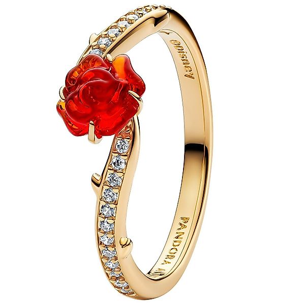 Pandora Fingerring Goldfarben Disney Die Schöne günstig online kaufen