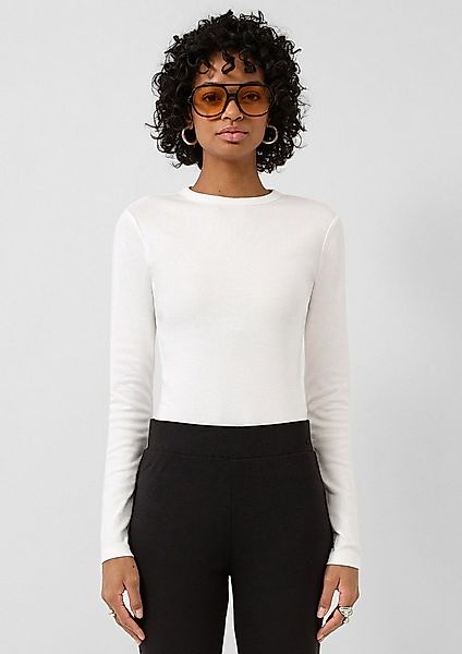 QS Langarmshirt T-Shirt Weiches Longsleeve günstig online kaufen