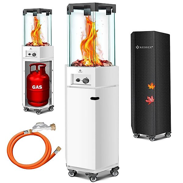 KESSER Heizstrahler, Heizstrahler Gas Terrassenheizstrahler Gasheizung günstig online kaufen