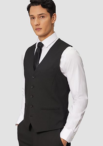 s.Oliver BLACK LABEL Anzugweste s.O PURE: günstig online kaufen