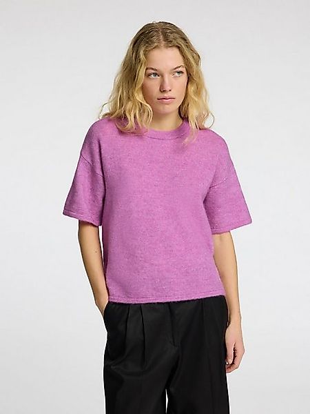 SELECTED FEMME Longpullover Strick Locker geschnittene mit Merinowolle SLFM günstig online kaufen