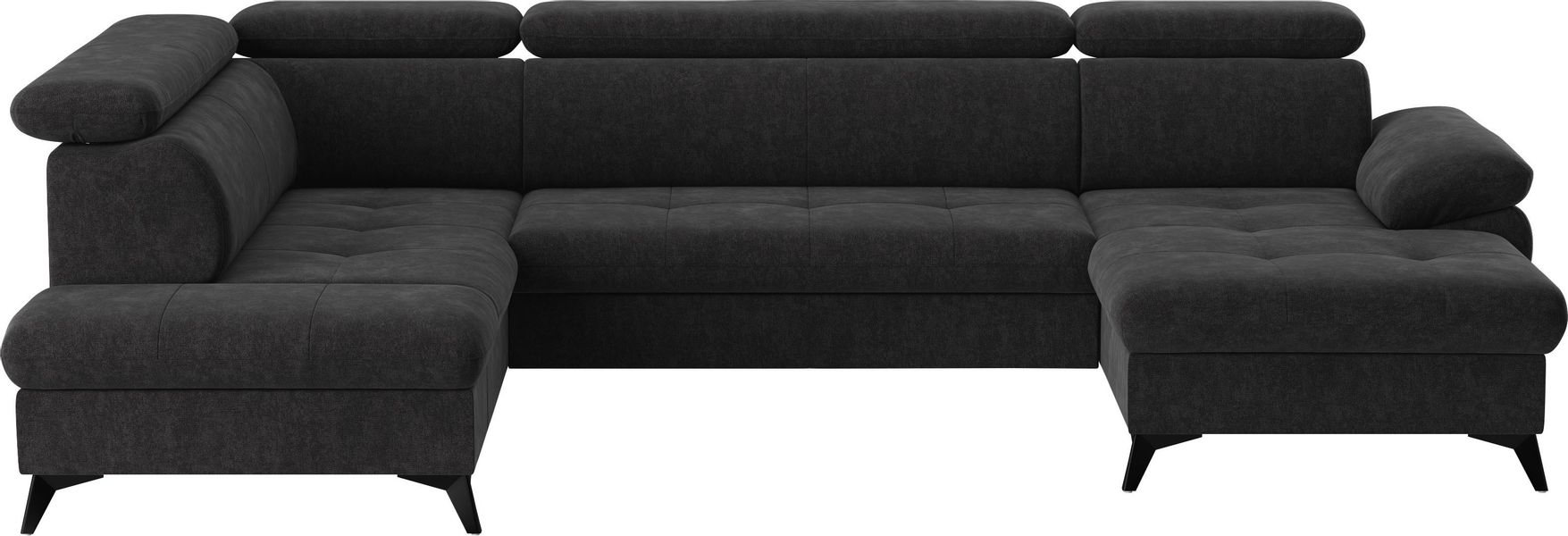 COTTA Wohnlandschaft Hudson U-Form, mit Kopfteilverstellung, günstig online kaufen