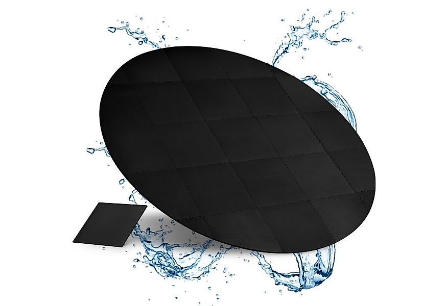 bonsport Pool-Bodenschutzfliese Whirlpool Matten Set 240 cm rund, schwarz günstig online kaufen