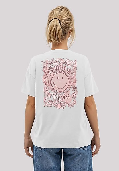 F4NT4STIC T-Shirt "Smiley Originals Spring Pink Typography Art", Premium Qu günstig online kaufen