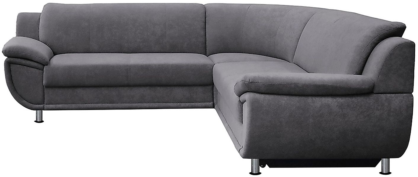 TRENDMANUFAKTUR Ecksofa "Rondo wahlweise mit Schlaffunktion, bequeme Armleh günstig online kaufen