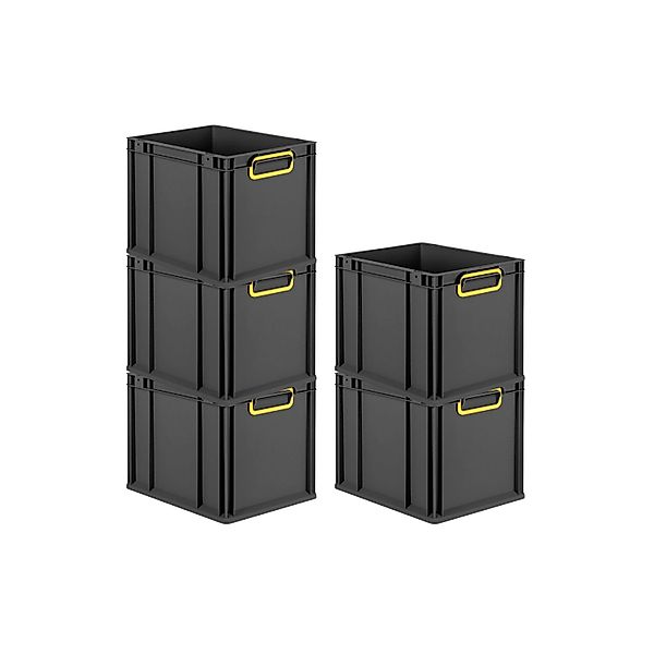 PROREGAL SparSet 5x Eurobox Nextgen Color HxBxT 32x30x40cm 30 Liter Griffe günstig online kaufen