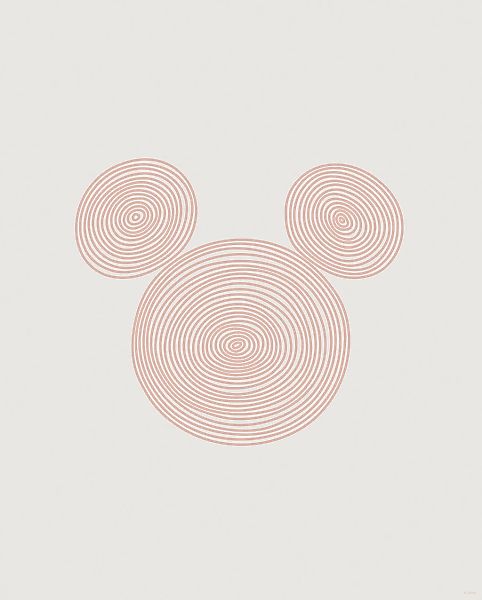 Komar Bild "Pink Curls" Natur 1 Stk. tlg. Wandbild zur Dekoration im Kinder günstig online kaufen