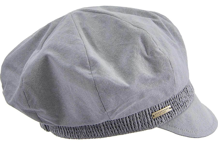 Seeberger Ballonmütze Chambraystoff Ballonmütze 55599-0 günstig online kaufen