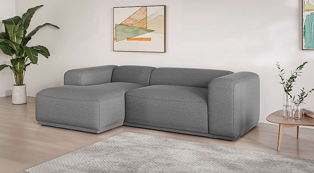 s.Oliver Ecksofa "EMMERIK Designersofa, L-Form mit Wellenfederung, B/T/H: 2 günstig online kaufen