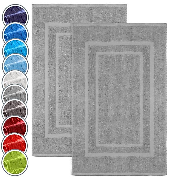 NatureMark Badematte Badematte 800gsm, strapazierfähig, Baumwolle, günstig online kaufen